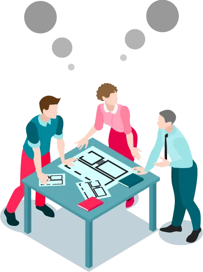 困っている人々